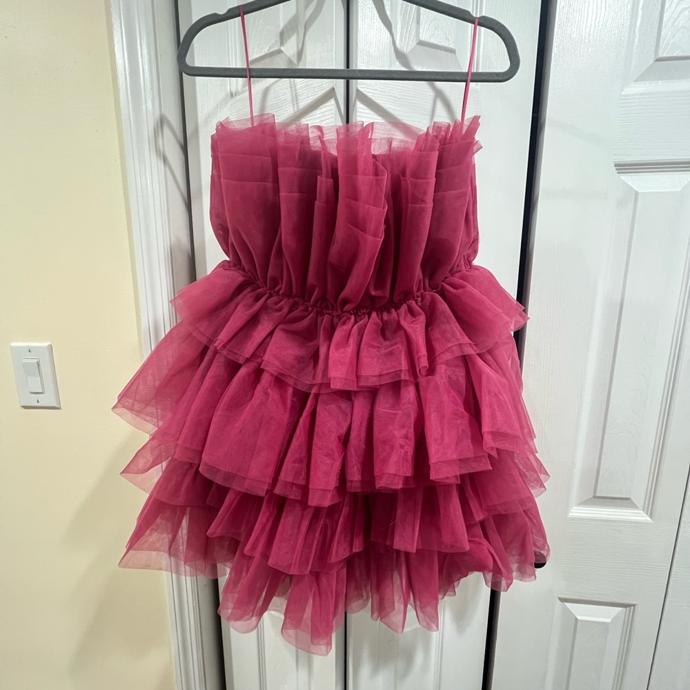 Altar’d State Berry Mini Dress